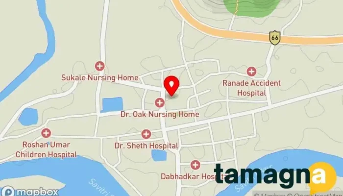 map of Snehanjali Electronics Mahad Electronics company in near Hotel Samruddh