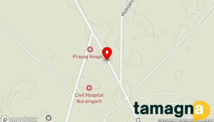 map of SoftBrain Computer Education School in Naraingarh