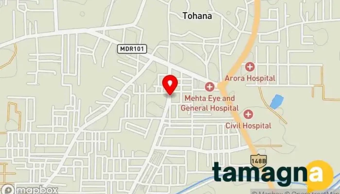 map of Spaire Parts Computer store in Tohana