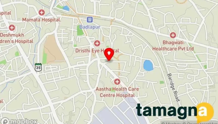 map of SUN COMPUTERS Computer store in Mumbai, Badlapur