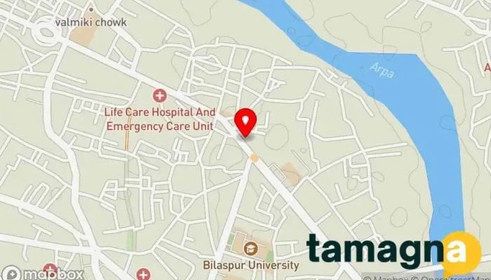 map of Sunny Laptop | Second Hand Laptop | Laptop Repair | Computer Repair | Data Recovery | TV Repair | Monitor Repair Computer store, Computer accessories store, Computer repair service, Computer software store, Computer support and services, Computer wholesaler, Data recovery service in Bilaspur, Juna