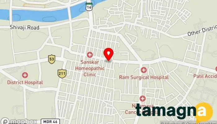 map of Suryaa Peripherals Electronics store, Security system supplier in Dhule