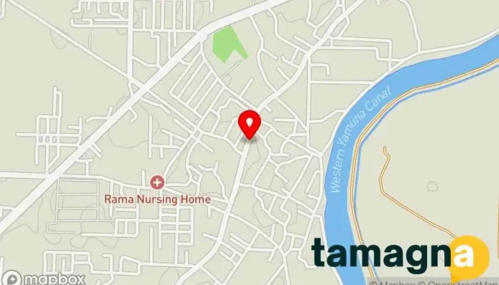 map of Sushil Book Shop Book store in Radaur