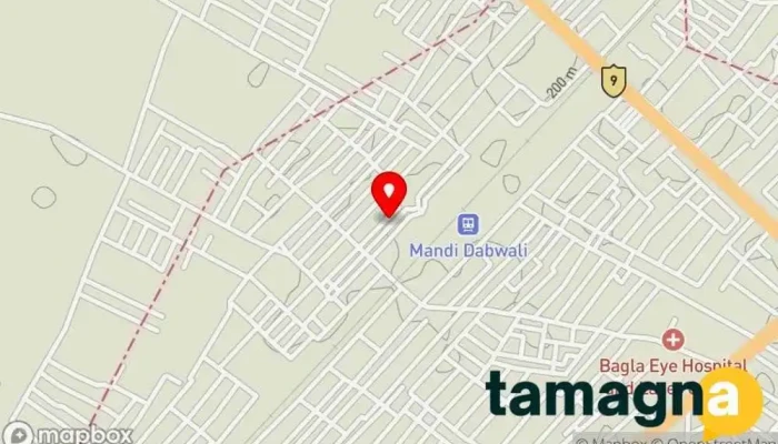 map of TANSUKH DASS BEHARI LAL SONS Electronics store in Mandi Dabwali