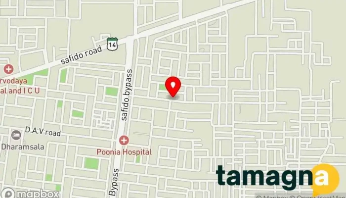 map of tech aviators pvt ltd Software company in Jind