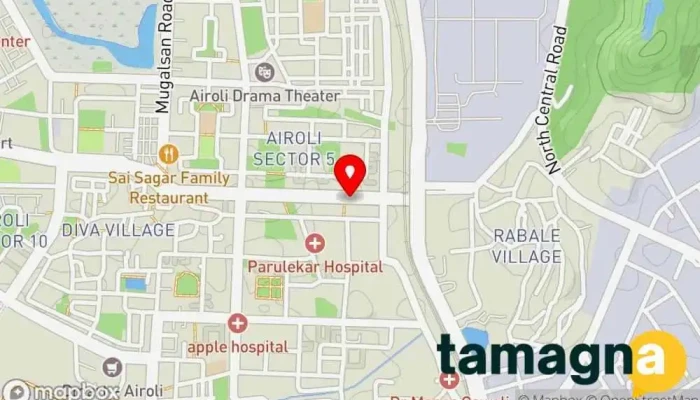 map of TECHLOGIC SYSTEMS Computer store, Cell phone accessory store, Computer accessories store, Computer repair service, Desktop publishing service, Printer repair service in Thane, Navi Mumbai
