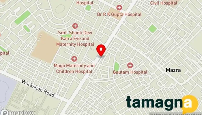 map of Technocrat Computers Computer store, Computer support and services in Yamuna Nagar