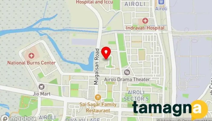 map of Techson India Computer accessories store in Navi Mumbai