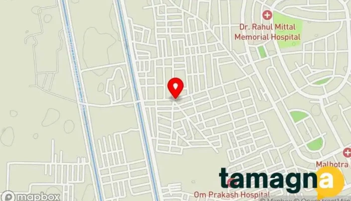 map of The Earth Computers Computer repair service in Panipat