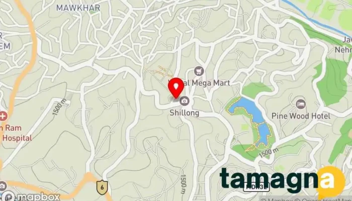 map of The Electronic Centre Electronics store in Shillong