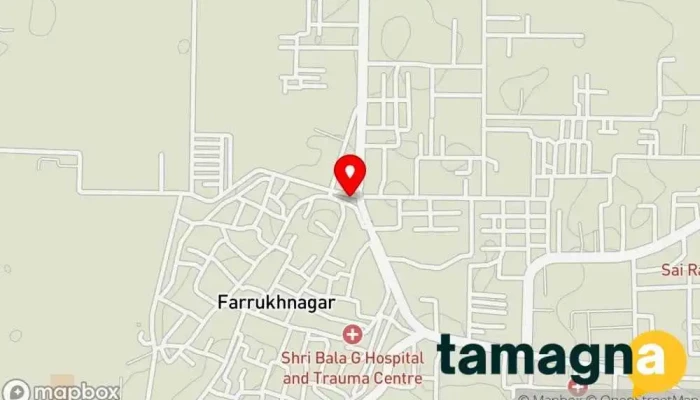 map of The Innovation Computer Solution Computer store in Farukh Nagar