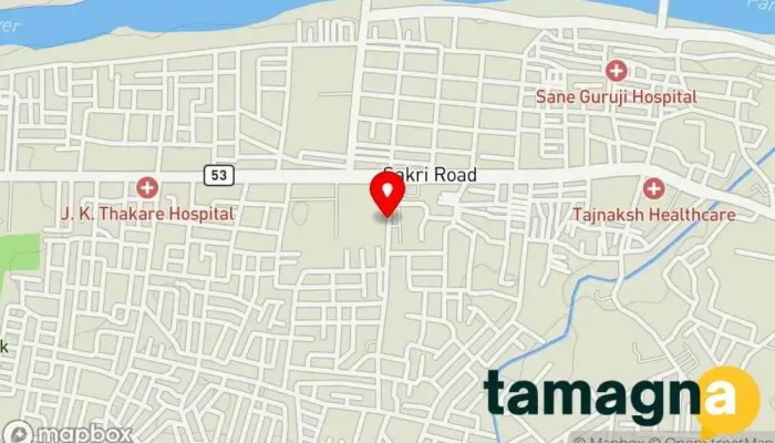 map of Trisha Online Center Computer store in Dhule, Mahindale