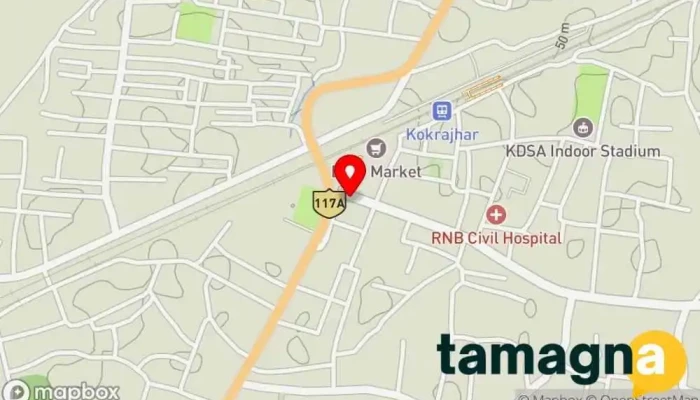 map of Turbo Enterprise Computer store, Electronics store in Kokrajhar