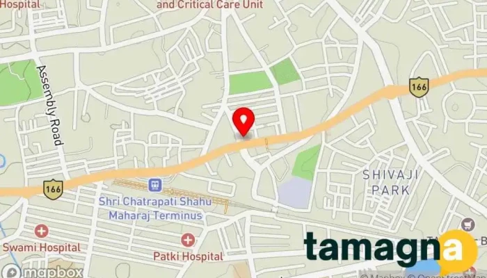 map of Unique Computer Sales And Services Computer store in Kolhapur Station Rd