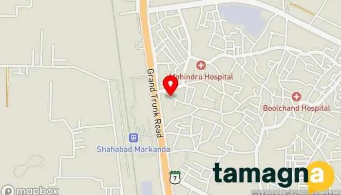 map of United Electronics Electronics store in Shahbad
