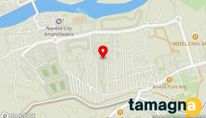 map of Universal computer Computer service in Ghule Patil Nagar