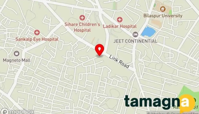 map of Vanshika Computer Computer service, Computer networking service, Computer repair service, Computer software store, Computer store, Used computer store in Bilaspur, Vidya Nagar