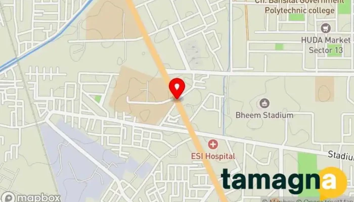 map of Vashisth Solution Computer store in Bhiwani