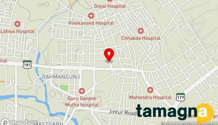 map of VEERA COMPUTERS Computer accessories store in Jalna