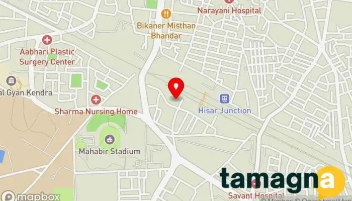 map of Verma Security system & Computer Computer service, Security system supplier in Hisar