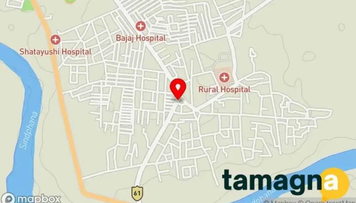 map of Vi - Vodafone Idea mini Store Telecommunications service provider in Ambedkar Chowk