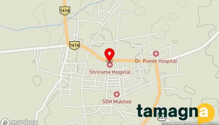 map of Virat Computer Computer store in Mukhed