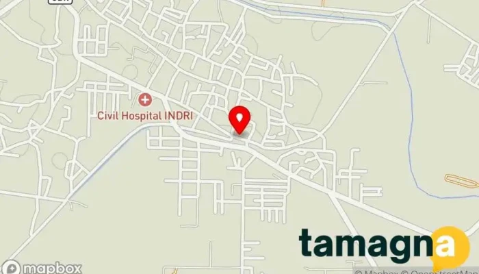 map of Vishal electronics Electronics store in Indri