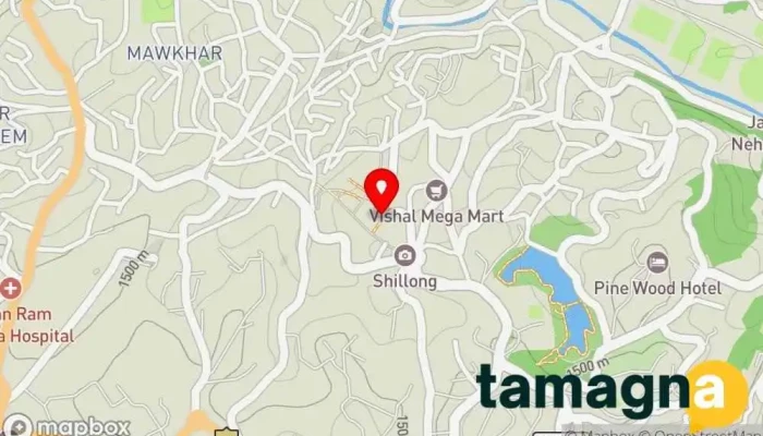 map of Xceptional Tech Studio Electronics store, Used computer store in Shillong