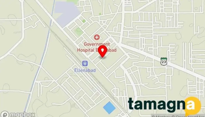 map of Yash Trading Company Computer store in Ellenabad